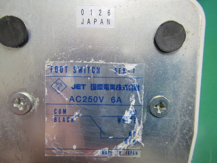 en_国際電業 SFK-1 en_フットスイッチ Detail Image - ASKINDEX Korea