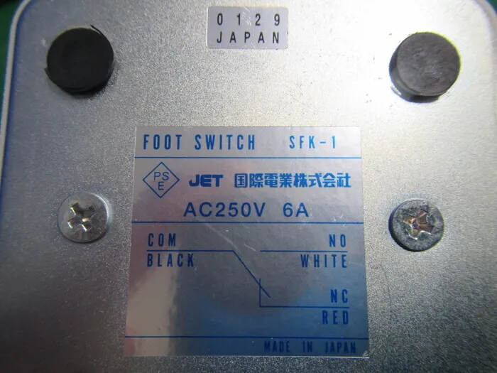 en_国際電業 SFK-1 en_フットスイッチ Detail Image - ASKINDEX Korea