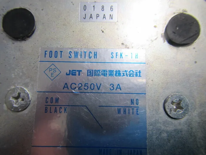 en_国際電業 SFK-1 en_フットスイッチ Detail Image - ASKINDEX Korea