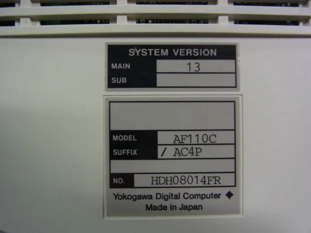 Yokogawa AF110C Flash Microcomputer Programmer Detail Image - ASKINDEX Korea