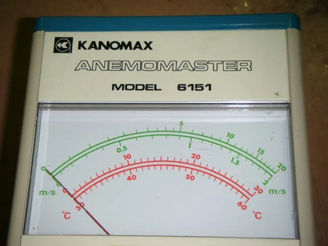 Kanomax Japan 6151 Anemometer Detail Image - ASKINDEX Korea