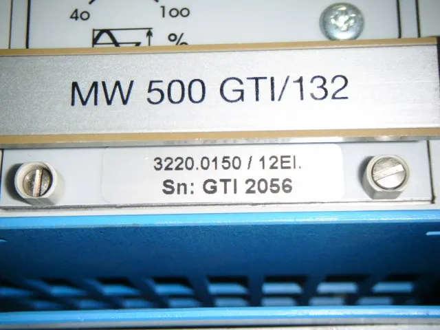 워틴 월터 MW500GTI/132 초음파 발진기 상세 이미지 - ASKINDEX 코리아