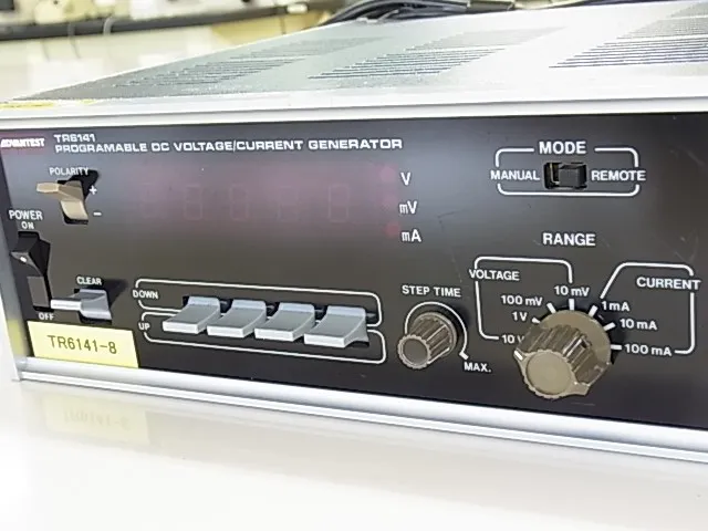 Advantest TR6141 Programmable DC Power Supply Detail Image - ASKINDEX Korea