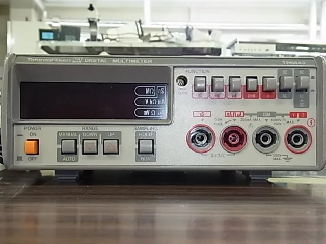 타케다 리켄 TR6843 디지털 멀티미터 상세 이미지 - ASKINDEX 코리아