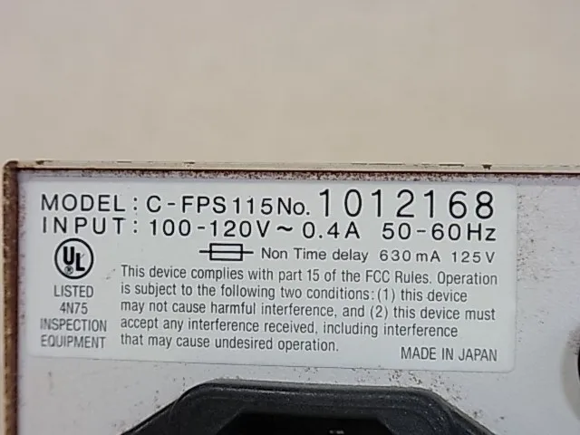 니콘 C-FPS 115 램프 전원 상세 이미지 - ASKINDEX 코리아