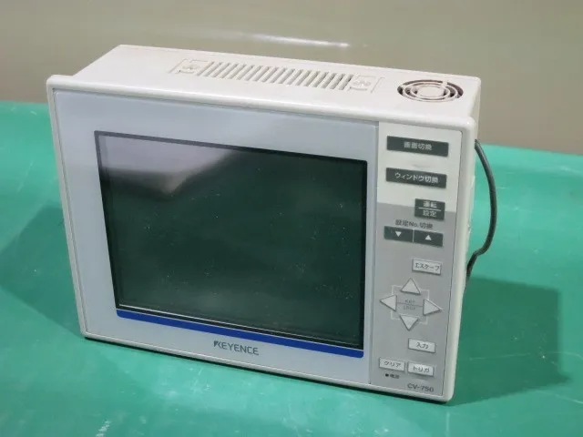 Keyence CV-750 터치 패널