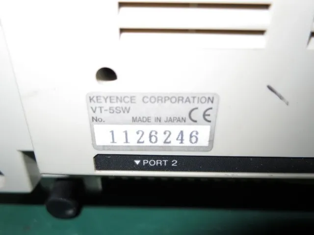 Keyence VT-5SW 터치 패널 상세 이미지 - ASKINDEX 코리아