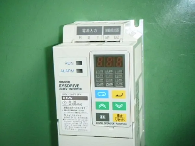 오므론 3G3EV-A2001 인버터 상세 이미지 - ASKINDEX 코리아