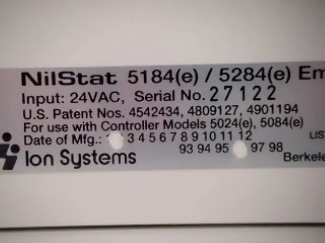 Ion Systems 5184e Ionizer (needle type, 2 locations/discharge section) Detail Image - ASKINDEX Korea