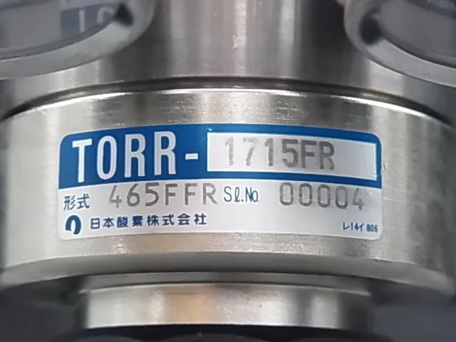 Nippon Sanso TORR-1715FR regulator Detail Image - ASKINDEX Korea