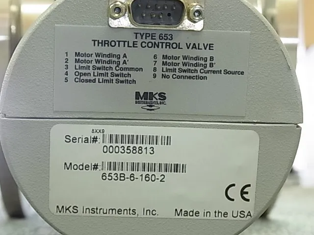 MKS 653 B-6-160-2 게이트 밸브 상세 이미지 - ASKINDEX 코리아