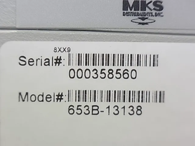 MKS 653 B-13138 게이트 밸브 상세 이미지 - ASKINDEX 코리아