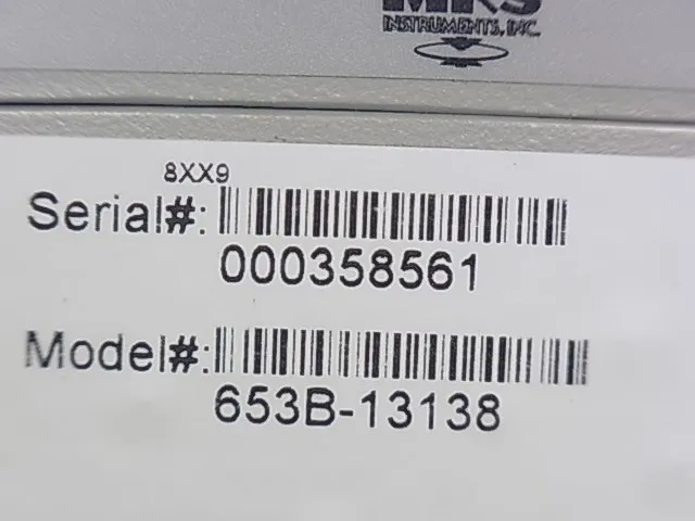 MKS 653 B-13138 게이트 밸브 상세 이미지 - ASKINDEX 코리아