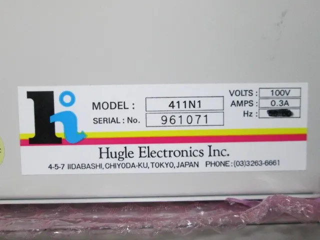 Hugle 411N1 Ionizer controller Detail Image - ASKINDEX Korea