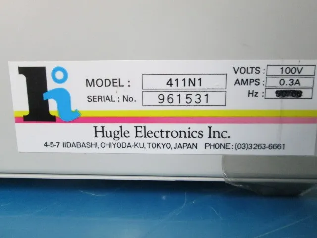 Hugle 411N1 Ionizer controller Detail Image - ASKINDEX Korea