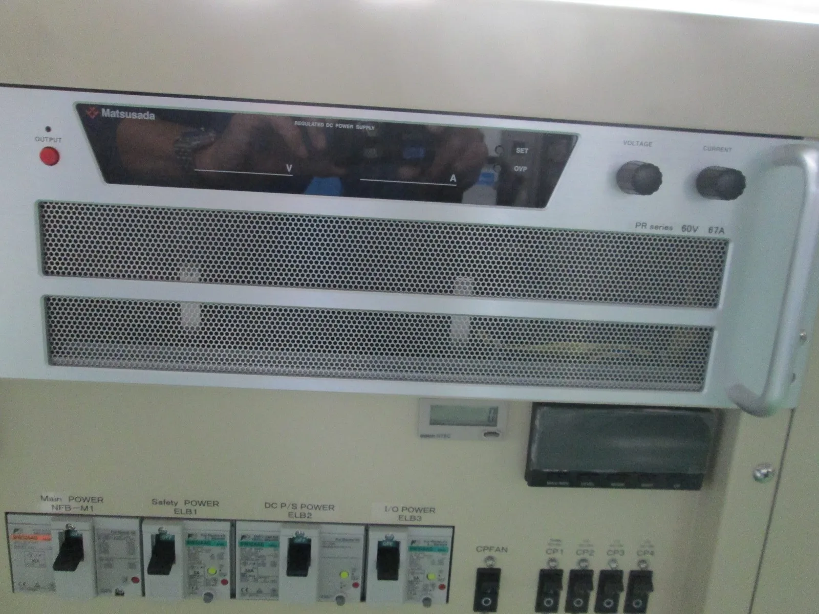 Matsusada Precision PR60-67 DC power supply Detail Image - ASKINDEX Korea