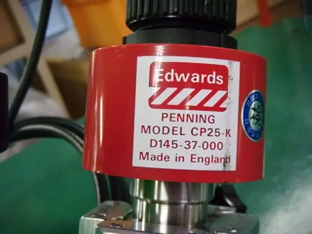 Edwards CP25-K Penning Gauge Detail Image - ASKINDEX Korea