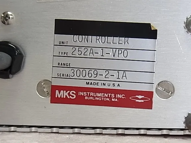 MKS 252C-1-VPO 밸브용 컨트롤러 상세 이미지 - ASKINDEX 코리아