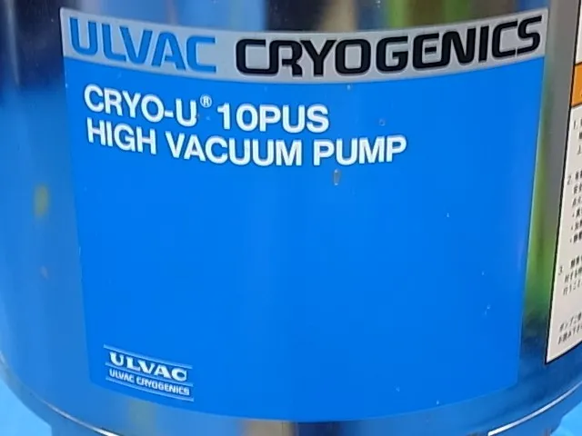 ULVAC CRYO-U 10PUS Cryopump (10 inch) Detail Image - ASKINDEX Korea