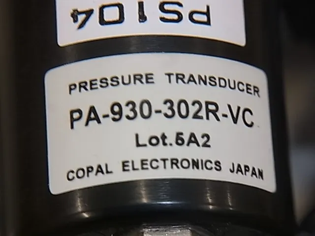 코팔 일렉트론 PA-930-302R-VC 압력 변환기 상세 이미지 - ASKINDEX 코리아