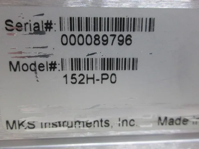 MKS 152 H-P0 게이트 밸브용 컨트롤러 상세 이미지 - ASKINDEX 코리아