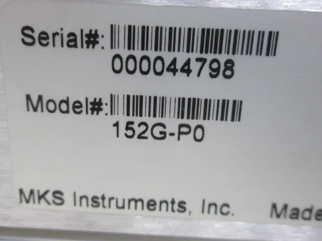 MKS 152 G-P0 게이트 밸브용 컨트롤러 상세 이미지 - ASKINDEX 코리아