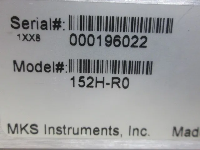 MKS 152 H-P0 게이트 밸브용 컨트롤러 상세 이미지 - ASKINDEX 코리아