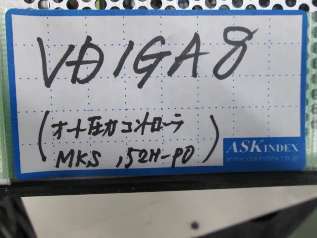 MKS 152 H-P0 게이트 밸브용 컨트롤러 상세 이미지 - ASKINDEX 코리아