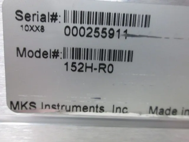MKS 152H-R0 게이트 밸브용 컨트롤러 상세 이미지 - ASKINDEX 코리아