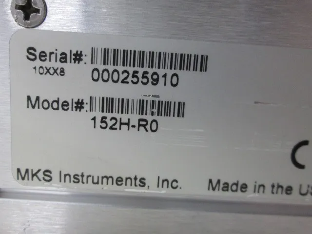MKS 152H-R0 게이트 밸브용 컨트롤러 상세 이미지 - ASKINDEX 코리아