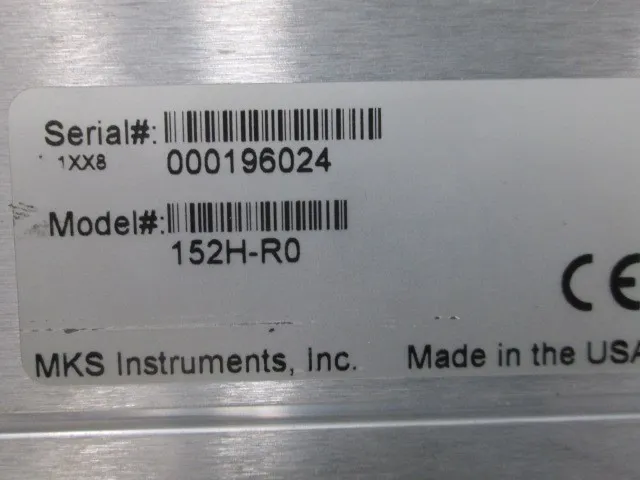MKS 152H-R0 게이트 밸브용 컨트롤러 상세 이미지 - ASKINDEX 코리아
