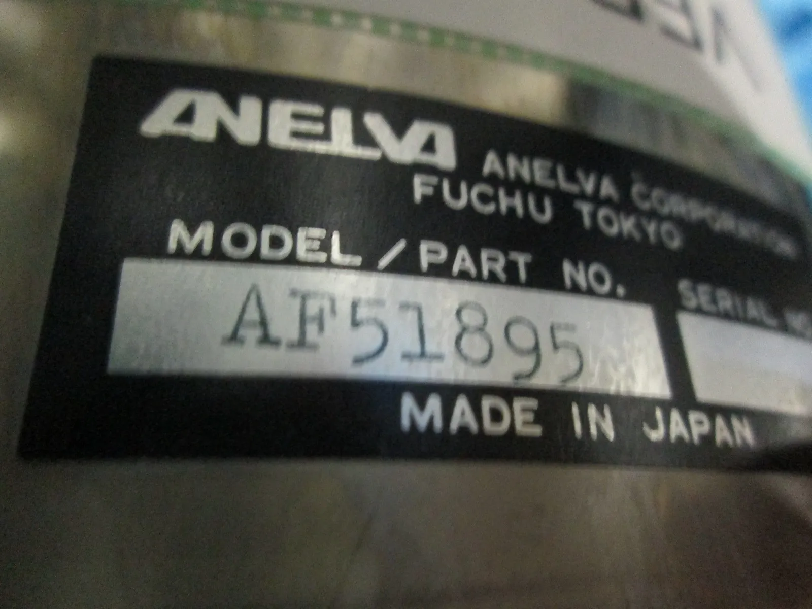 Canon Anelva P-087C Cryopump Detail Image - ASKINDEX Korea