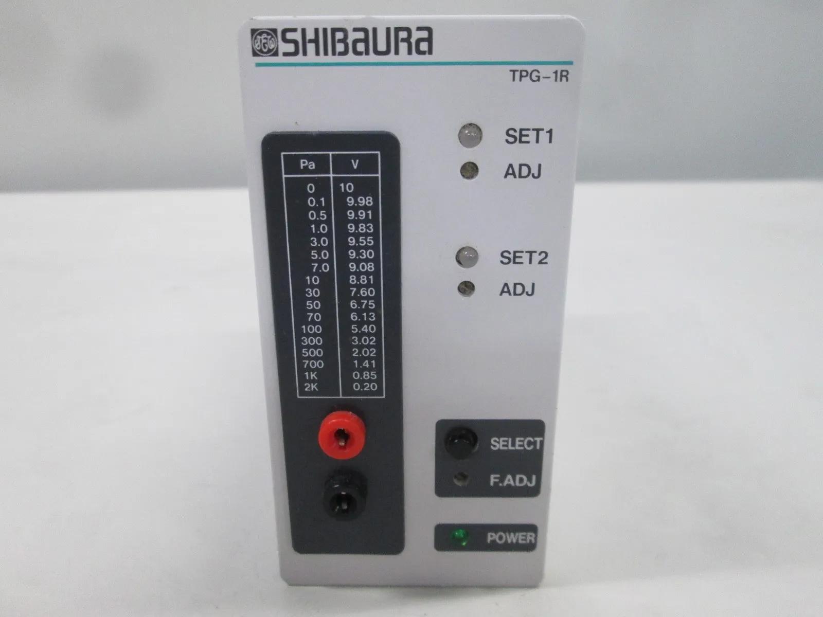 Shibaura Eletech TPG-1RC Pirani Gauge Detail Image - ASKINDEX Korea